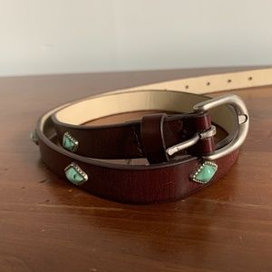 Brown Leather Belt